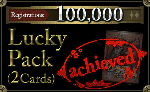 Registrations:100,000 Fortune Pack (2 Cards)