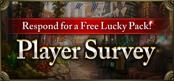Respond for a Free Lucky Pack! Player Survey