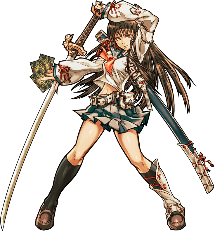 Schoolgirl Swordswoman Karin Shindou