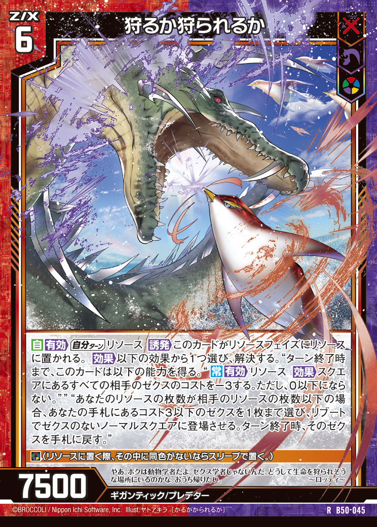 Z/X カードリスト